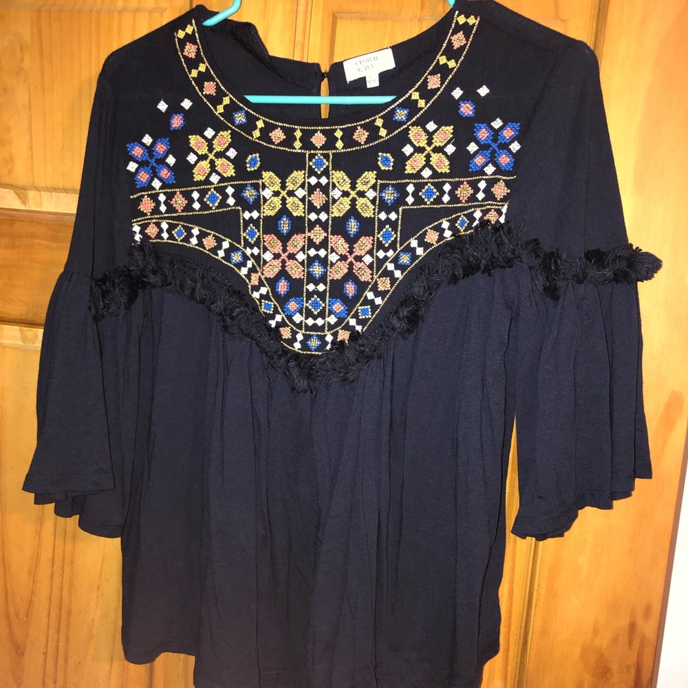 Crown and Ivy shirt.